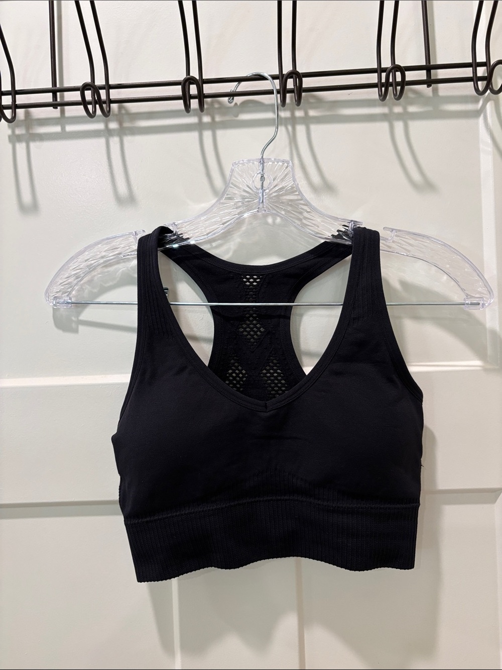 JoyLab Black Racerback Seamless Sports Bralette